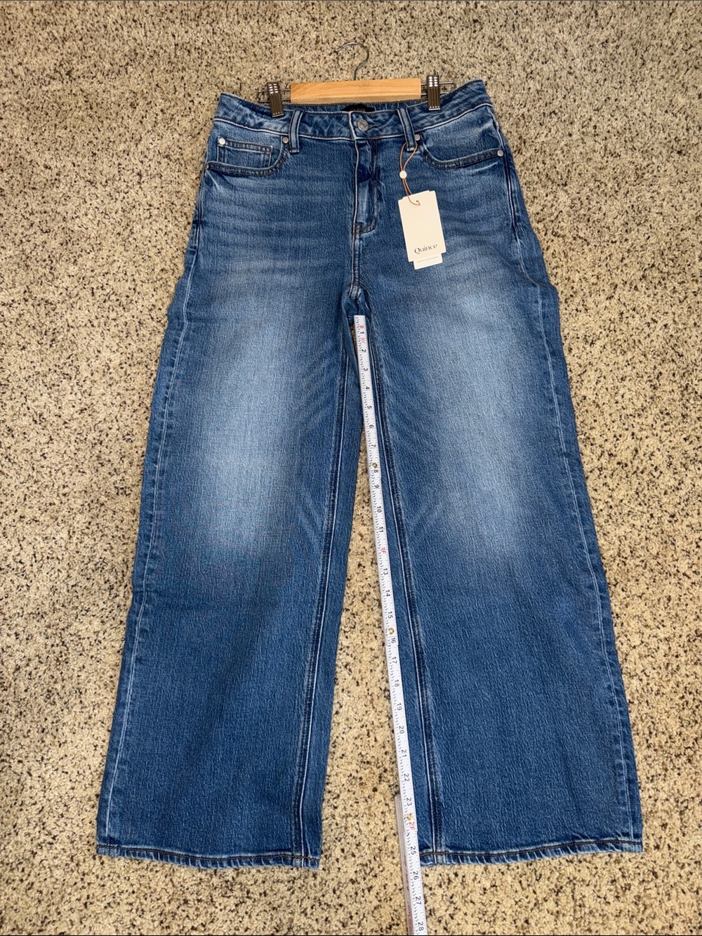 Quince Luna Stretch relaxed Straight-Leg Jeans
